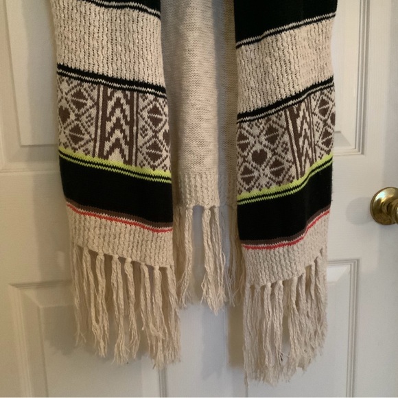 VERA WANG, OPEN CARDIGAN LONG SWEATER. - Picture 3 of 12